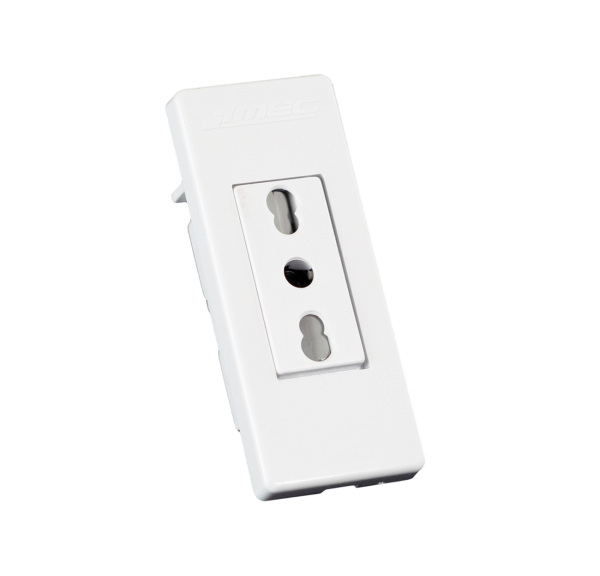 Tomacorriente Simple Bipaso Mini