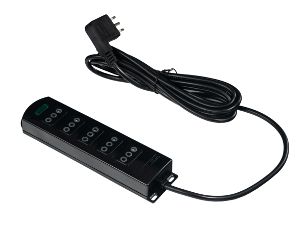 Alargador 5 Posiciones Con Luz Piloto - 3Mts, 5Mts y 10Mts - Imagen 2
