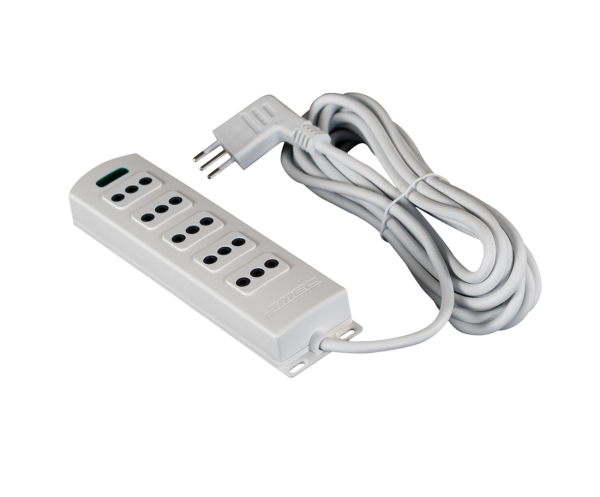 Alargador 5 Posiciones Con Luz Piloto - 3Mts, 5Mts y 10Mts